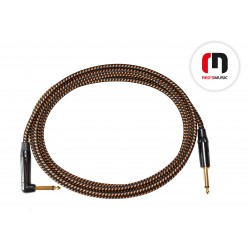 Reds Music  GCF1250BO Kabel Instrumentalny - FOP - Jack mono katowy / Jack mono długość 5.0 m